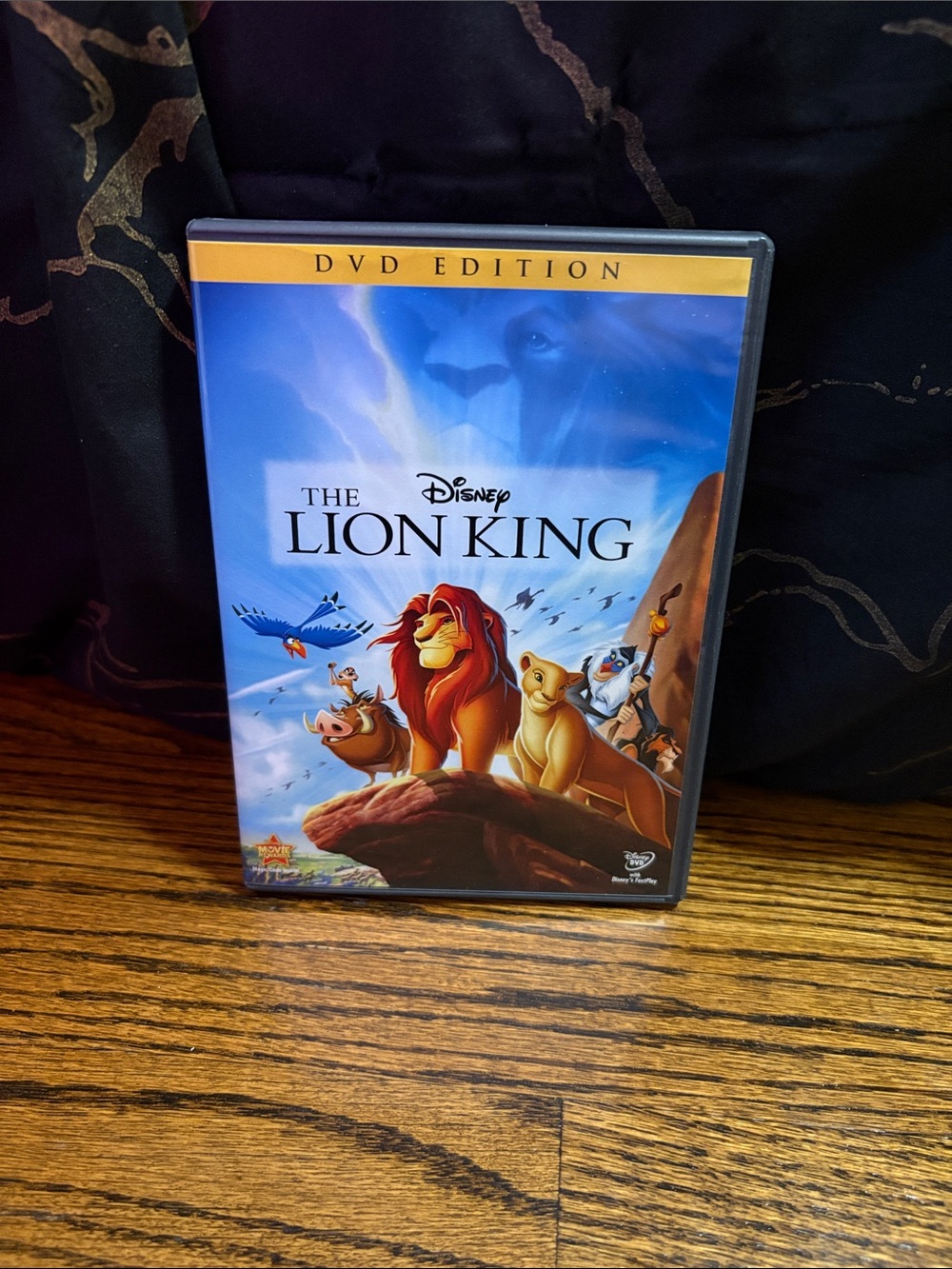 Disney The Lion King DVD - Blue Cover